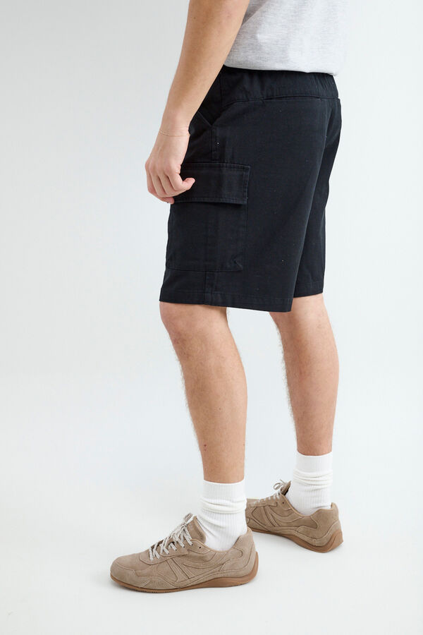Balmohk Bermuda cargo negro