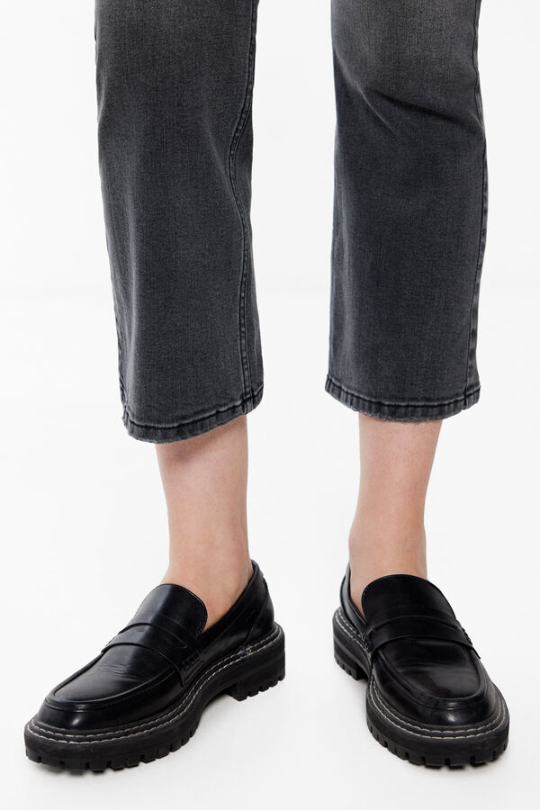 Springfield Jeans Kick Flare negro
