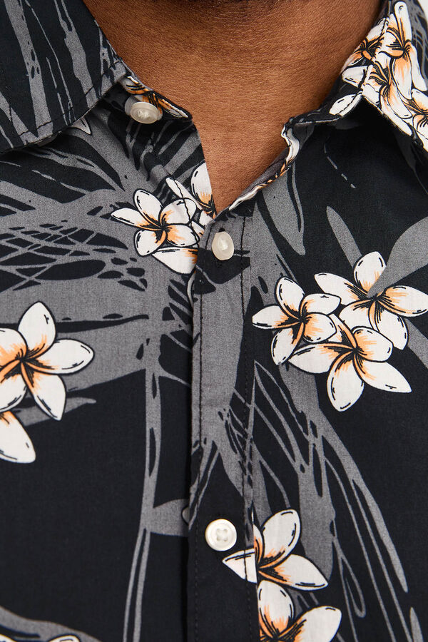 Jack & Jones PLUS Camisa confort fit PLUS negro