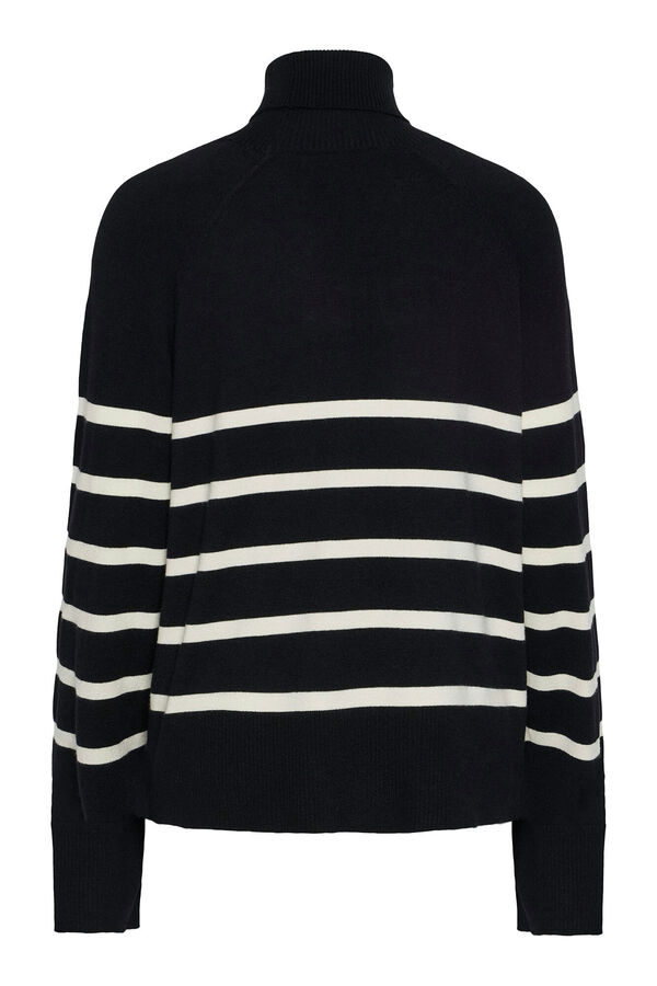 Pieces Jersey de punto negro