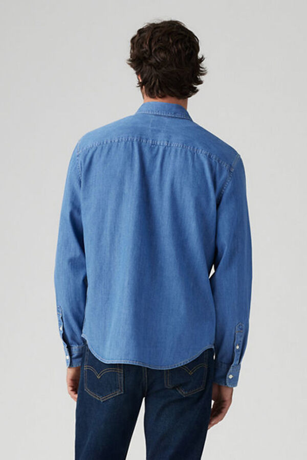Levi's Camisa de ganga Levis&reg; azul