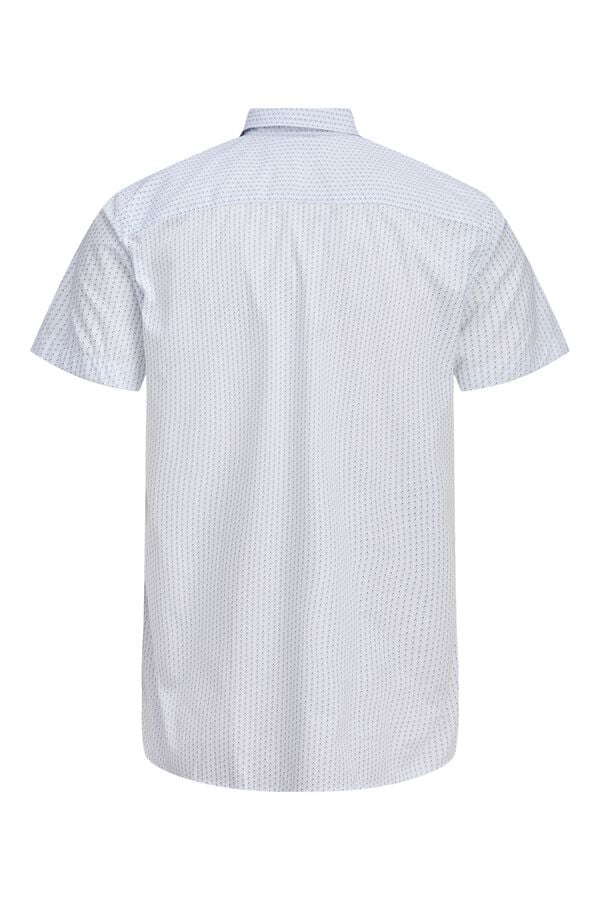 Jack & Jones Camisa slim fit estampada branco