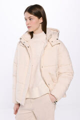 Springfield Casaco acolchoado repelente &agrave; &aacute;gua bege