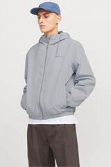 Jack & Jones Casaco de meia esta&ccedil;&atilde;o cinzento