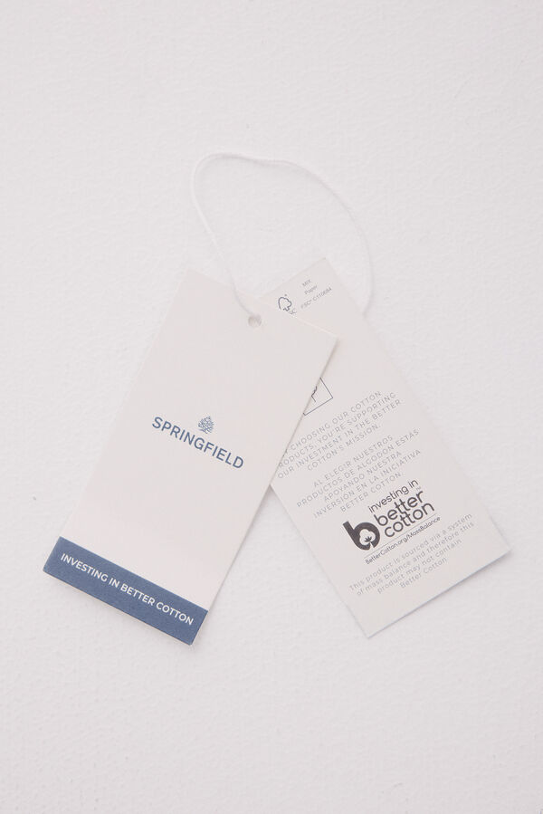 Springfield Polo piqué básico regular fit verde