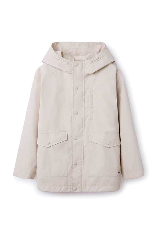 Springfield Chubasquero niña beige