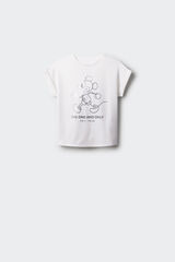 Springfield Kids T-shirt "Mickey" para menina branco