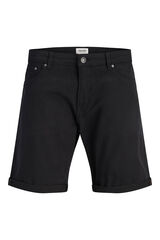 Jack & Jones Bermuda chino em lona preto