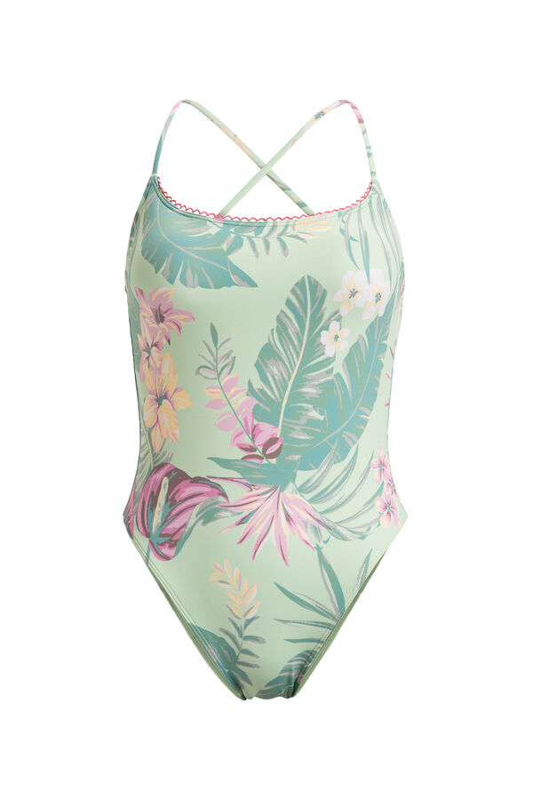 Roxy Fato de banho inteiro para Mulher verde