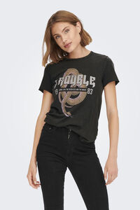 Only Camiseta with lettering