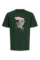 Jack & Jones Junior Camiseta com estampado e mangas curtas verde