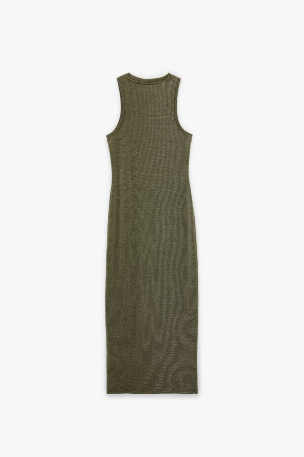 Koton Vestido justo brilhante estampado