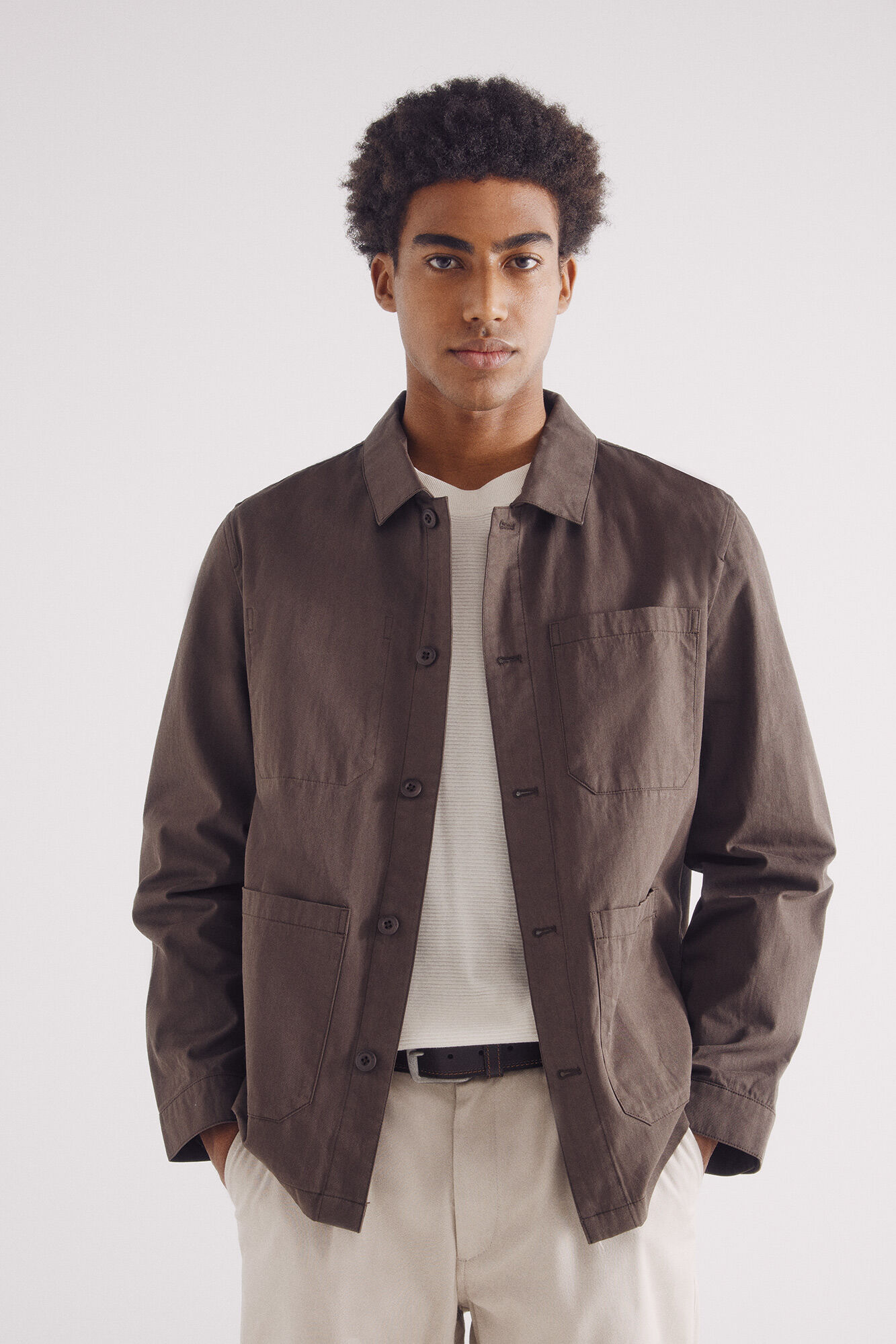 Springfield Camiseta texturizada