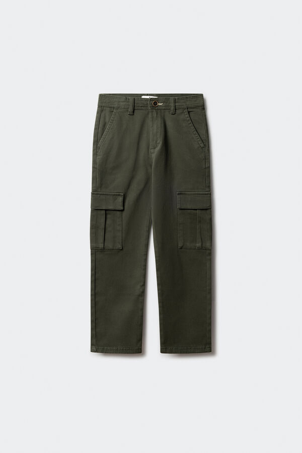 Springfield Kids Crian&ccedil;a de carga cal&ccedil;as chino estampado