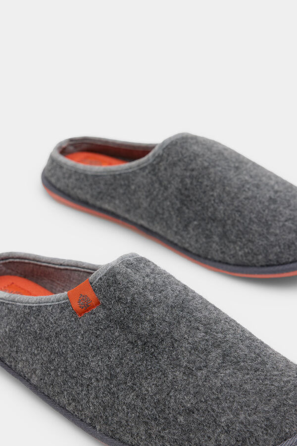 Springfield Sapatilha para casa sem calcanhar cinzento