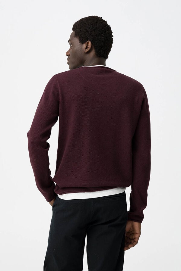 Tiffosi Camisola de mistura de algod&atilde;o estampado