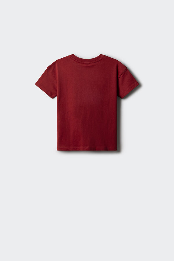 Springfield Kids Camiseta Paris ni&ntilde;a rojo