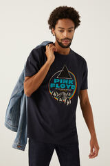 Springfield T-shirt Pink Floyd azul