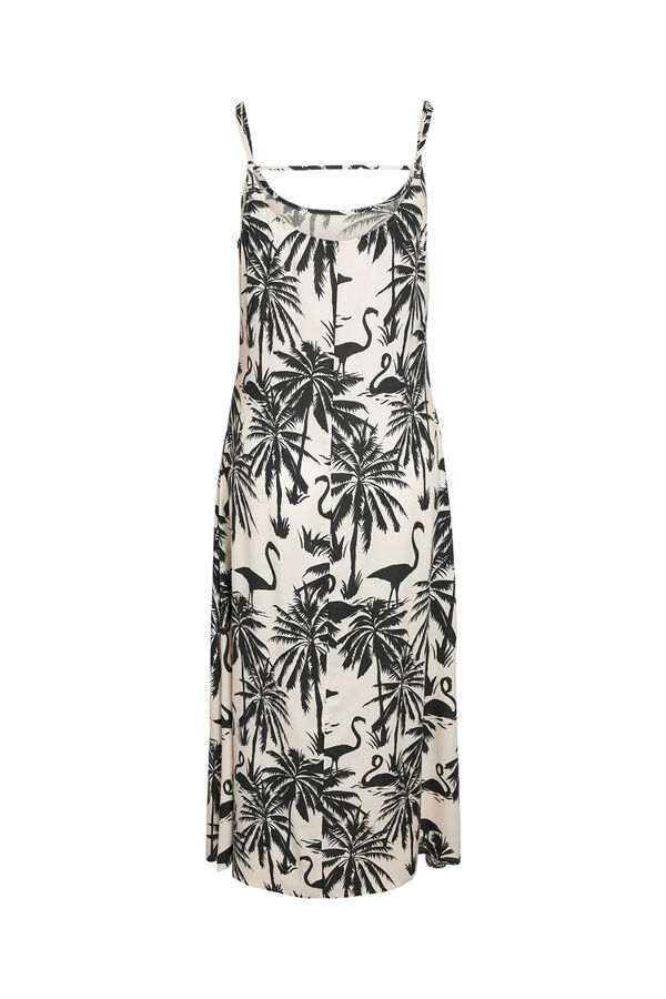 Noisy May Vestidos de al&ccedil;as midi branco