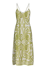 Only Vestido largo tirantes amarillo