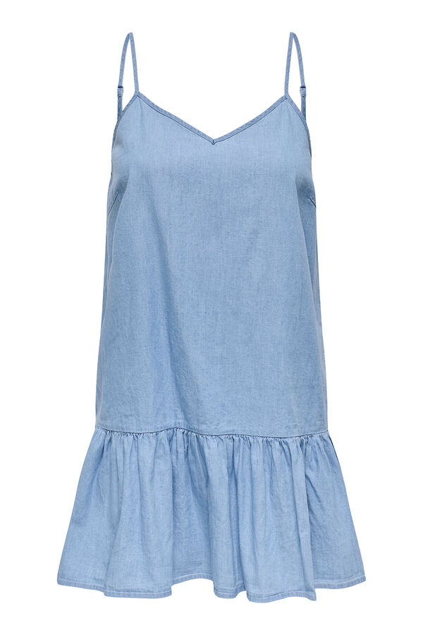 Only Vestido curto de regular fit azul