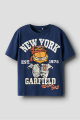 Name It Camiseta Garfield ni&ntilde;o azul