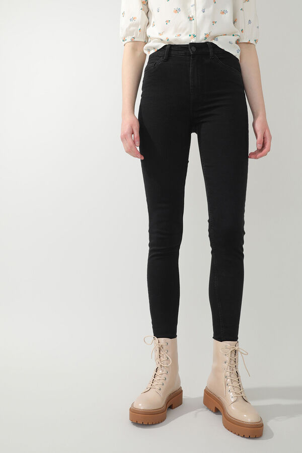 Springfield Skinny jeans preto