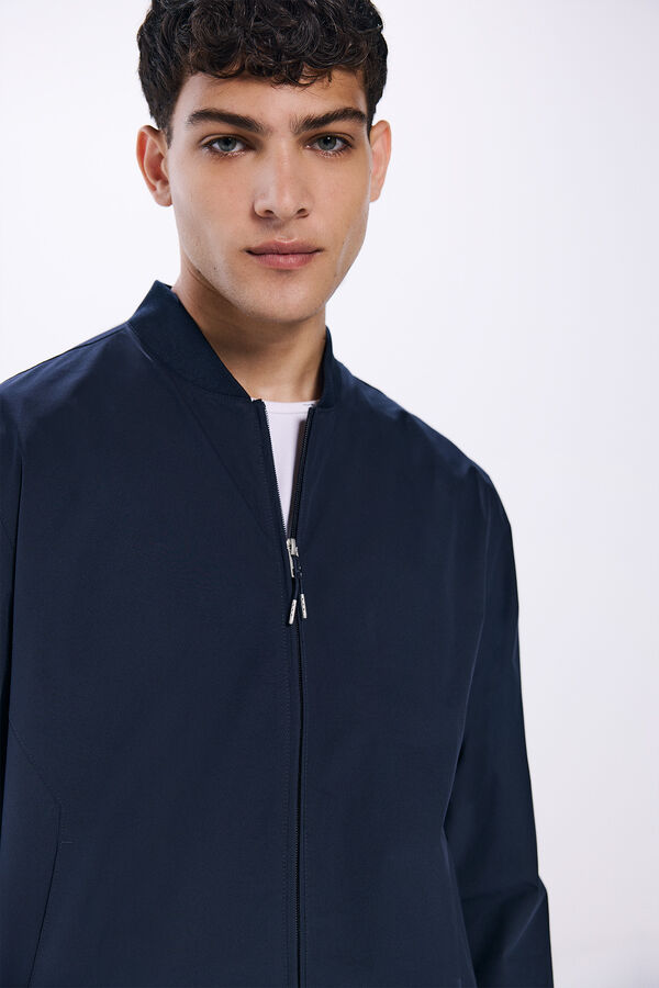 Springfield Bomber t&eacute;cnico azul