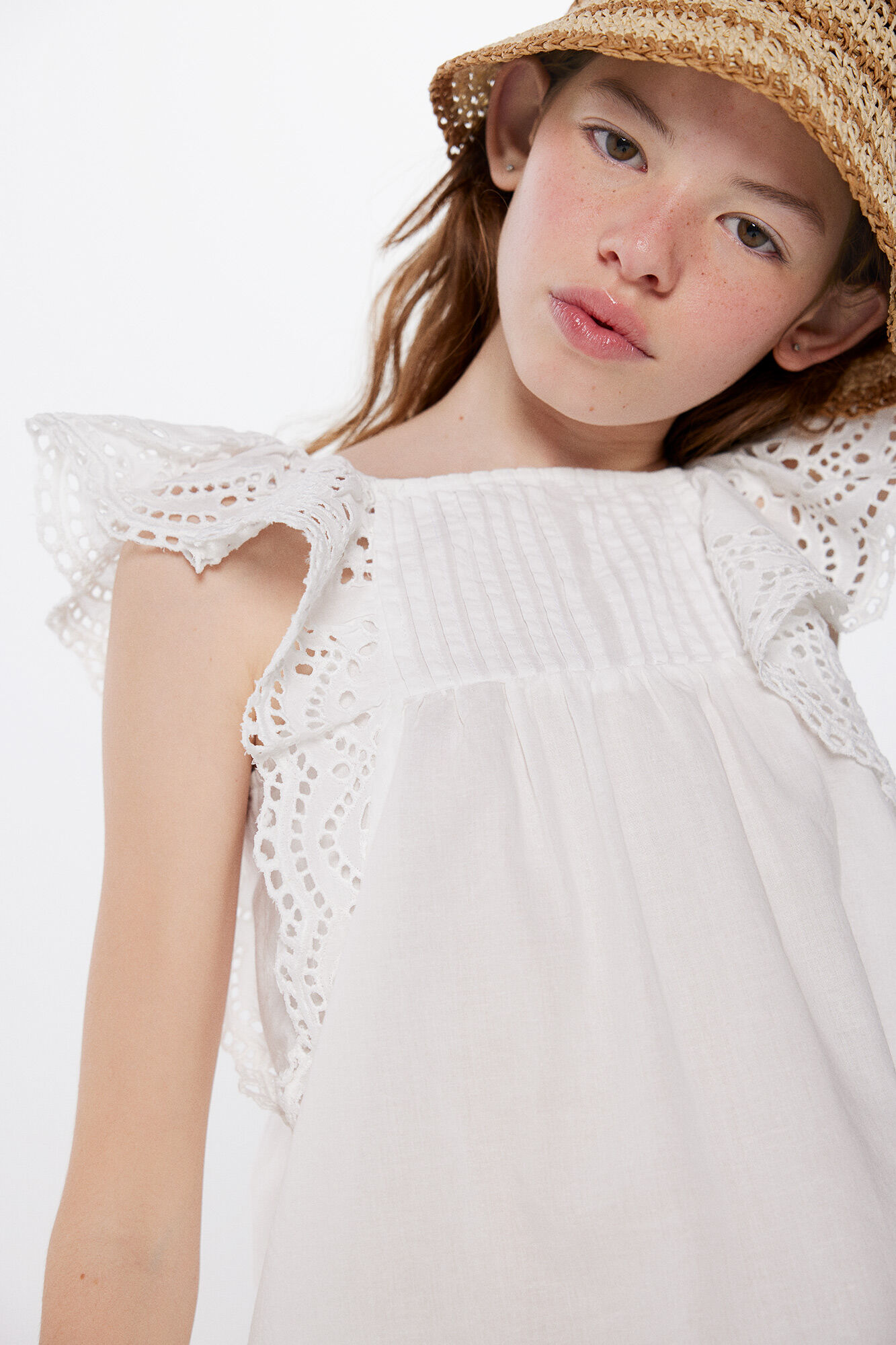 Springfield Kids Top bordado suizo ni&ntilde;a