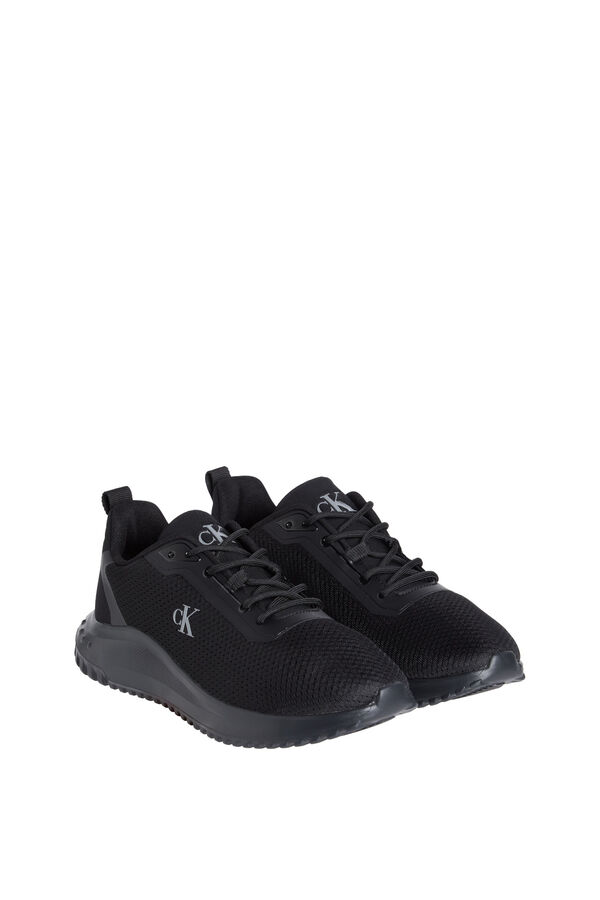 Calvin Klein Zapatilla de hombre con logo negro