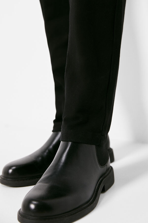 Springfield Chino piqu&eacute; negro