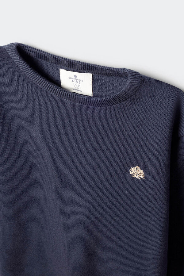 Springfield Kids Jersey b&aacute;sico coderas ni&ntilde;o azul