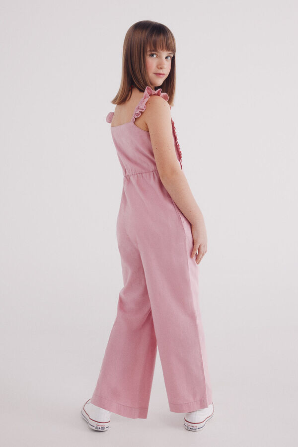 Springfield Kids Mono lino volantes ni&ntilde;a fucsia