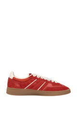 Tommy Jeans T&ecirc;nis Tommy Jeans laranja com sola caramelo vermelho