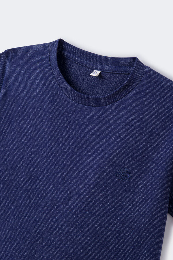 Springfield Kids T-shirt riscas finas menino azul