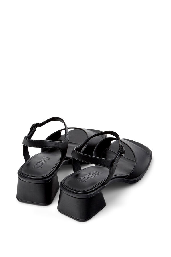 Camper Sand&aacute;lias de pele preto