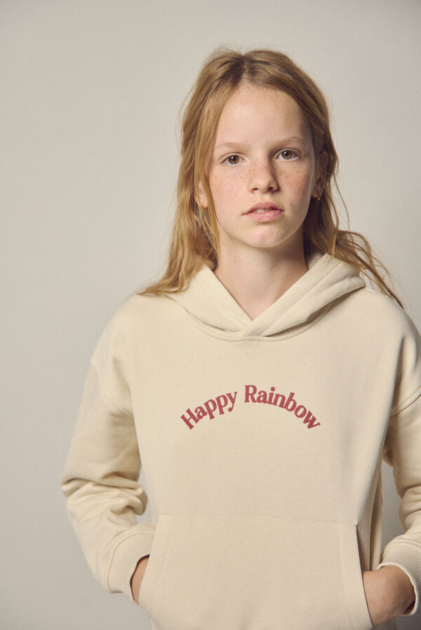 Springfield Kids Sweatshirt com capuz para menina azul