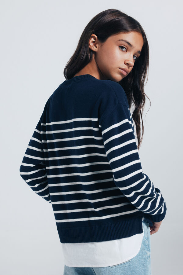 Springfield Kids Su&eacute;ter de marinheiro para menina azul