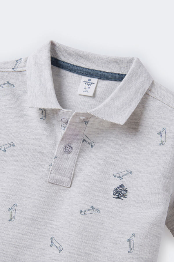 Springfield Kids Polo skate menino cinzento