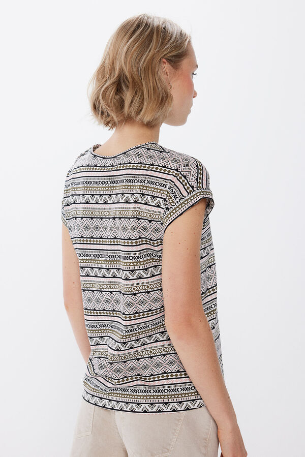 Springfield Camisola estampado geom&eacute;trico estampado