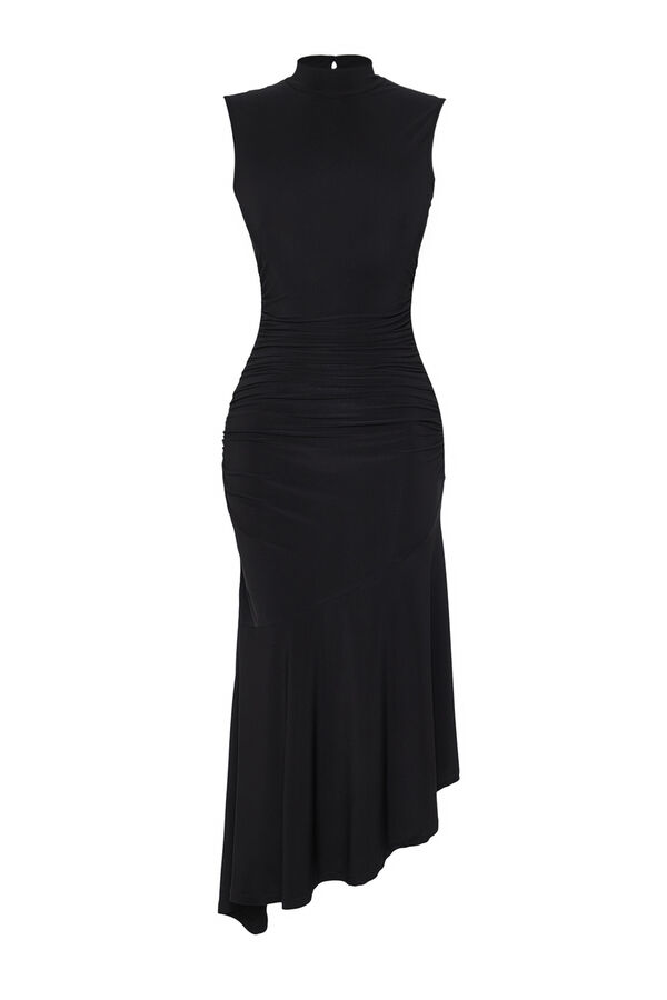 Trendyol Vestido de punto negro