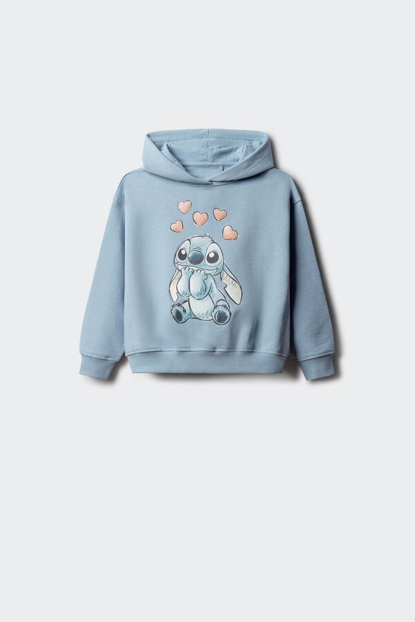 Springfield Kids Sweatshirt para menina Lilo & Stitch azul