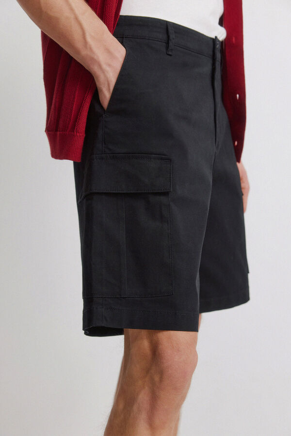 Springfield Bermuda cargo preto