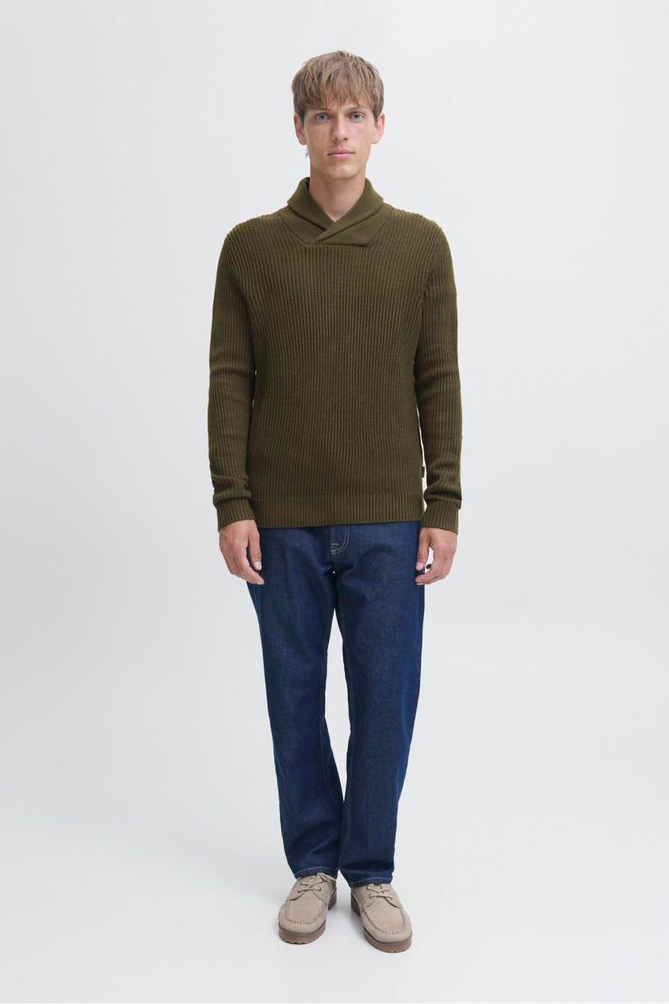 JJ REBEL Jersey de punto cuello cruzado