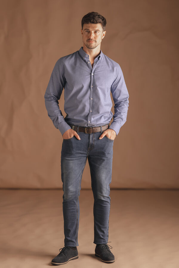jeans slim cortefiel hombre vaqueros