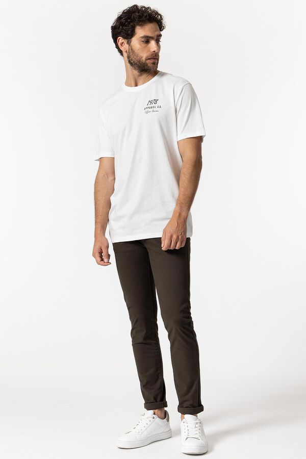 Tiffosi Pantal&oacute;n Chino Slim Fit verde
