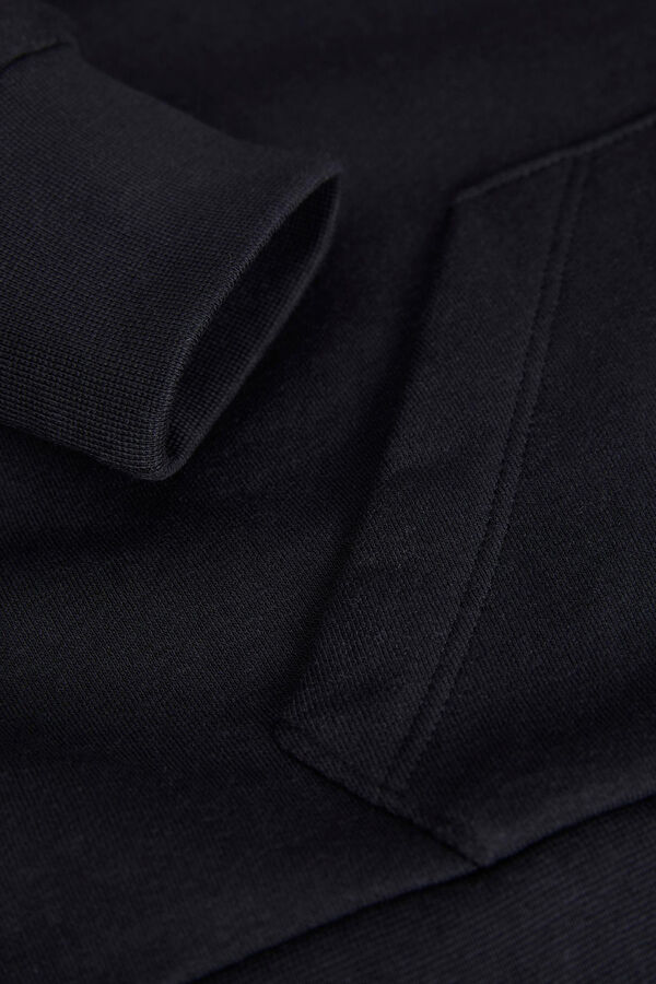 Jack & Jones Sudadera crop con capucha negro