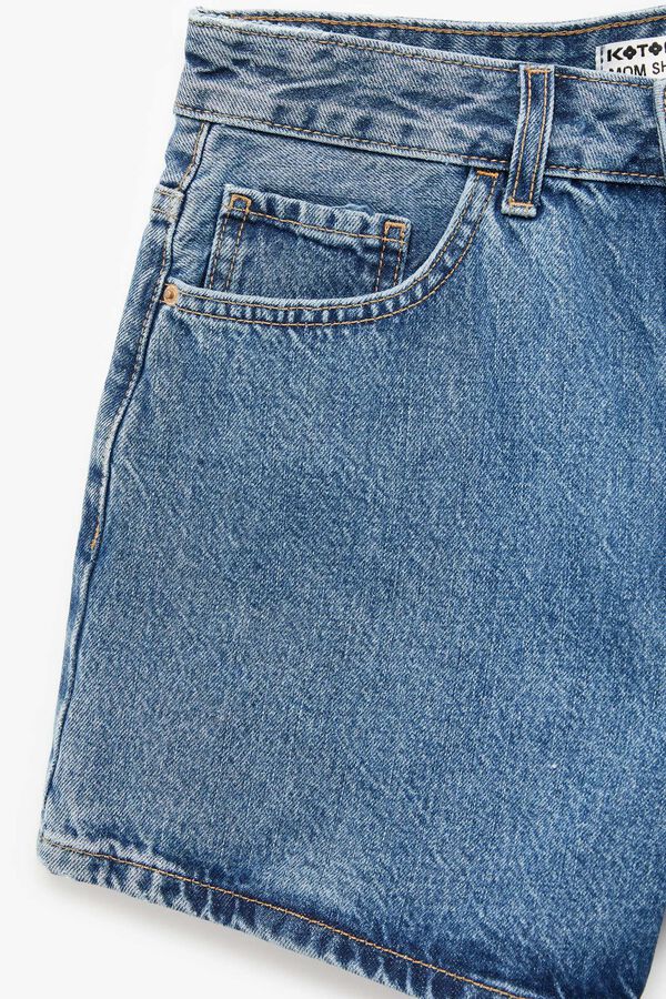 Koton Cal&ccedil;&otilde;es em denim azul
