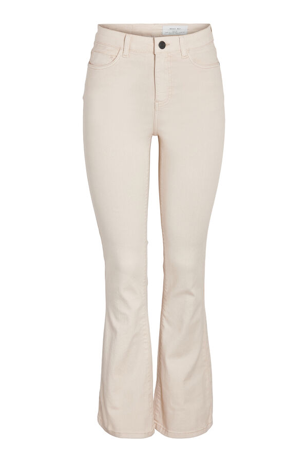 Noisy May Jeans flared cinzento