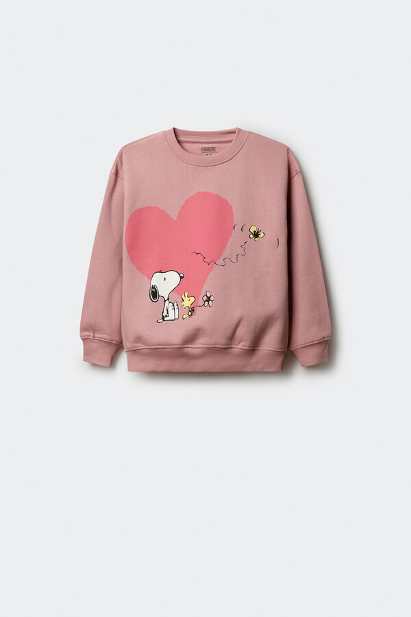 Springfield Kids Sudadera snoopy ni&ntilde;a rosa